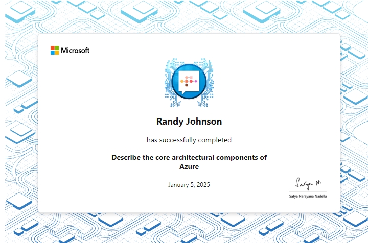 Microsoft Badge