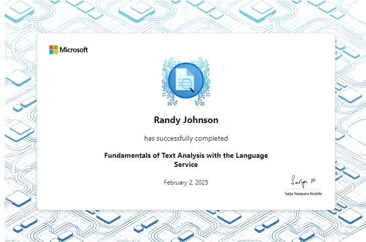 Microsoft Badge
