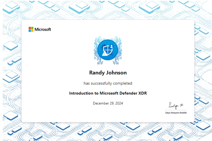 Microsoft Badge